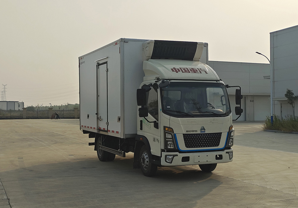 豪沃牌ZZ5087XLCH3414Z180BEVA0純電動冷藏車公告圖片