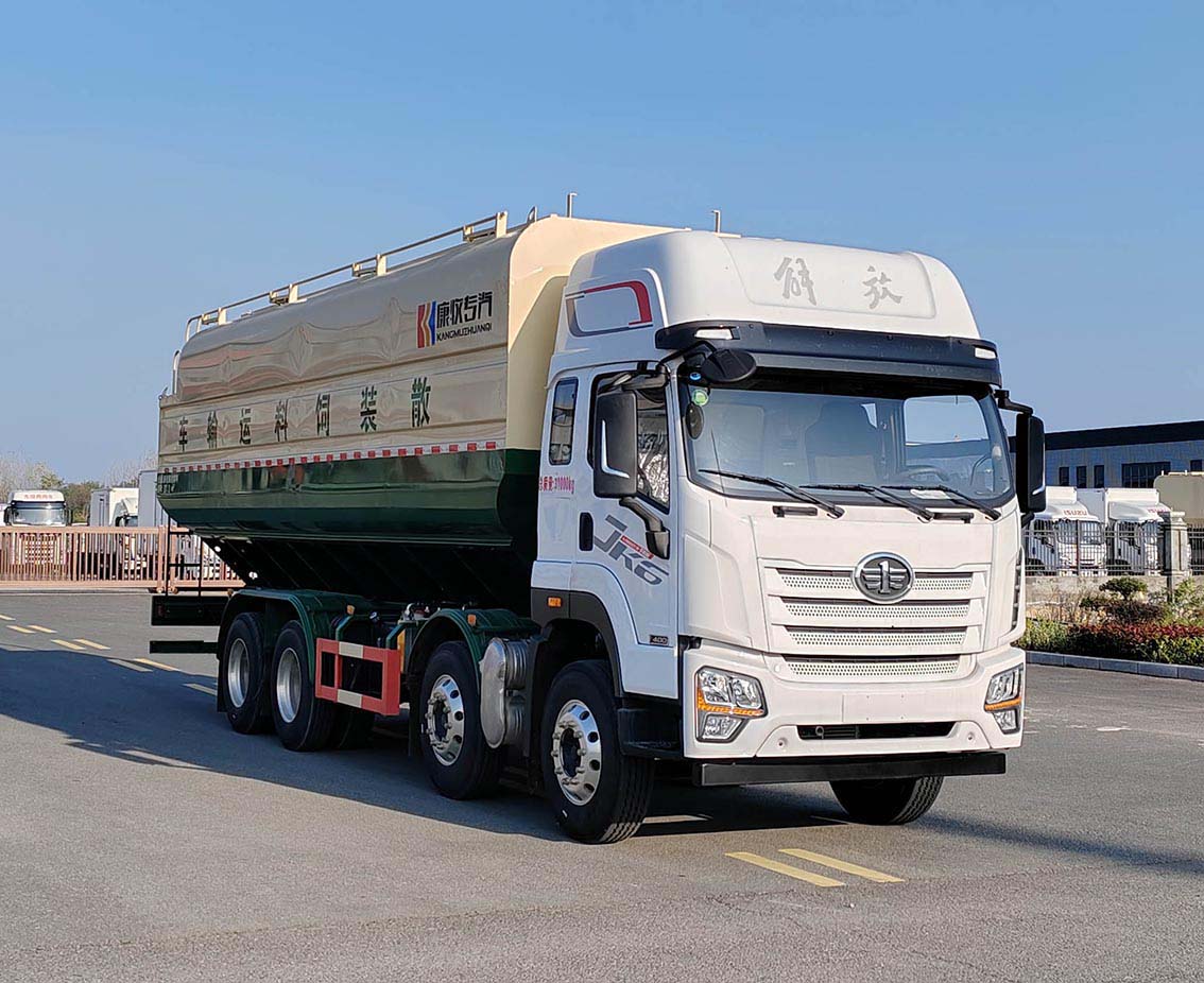康牧晨遠牌KMH5311ZSLCA6散裝飼料運輸車公告圖片