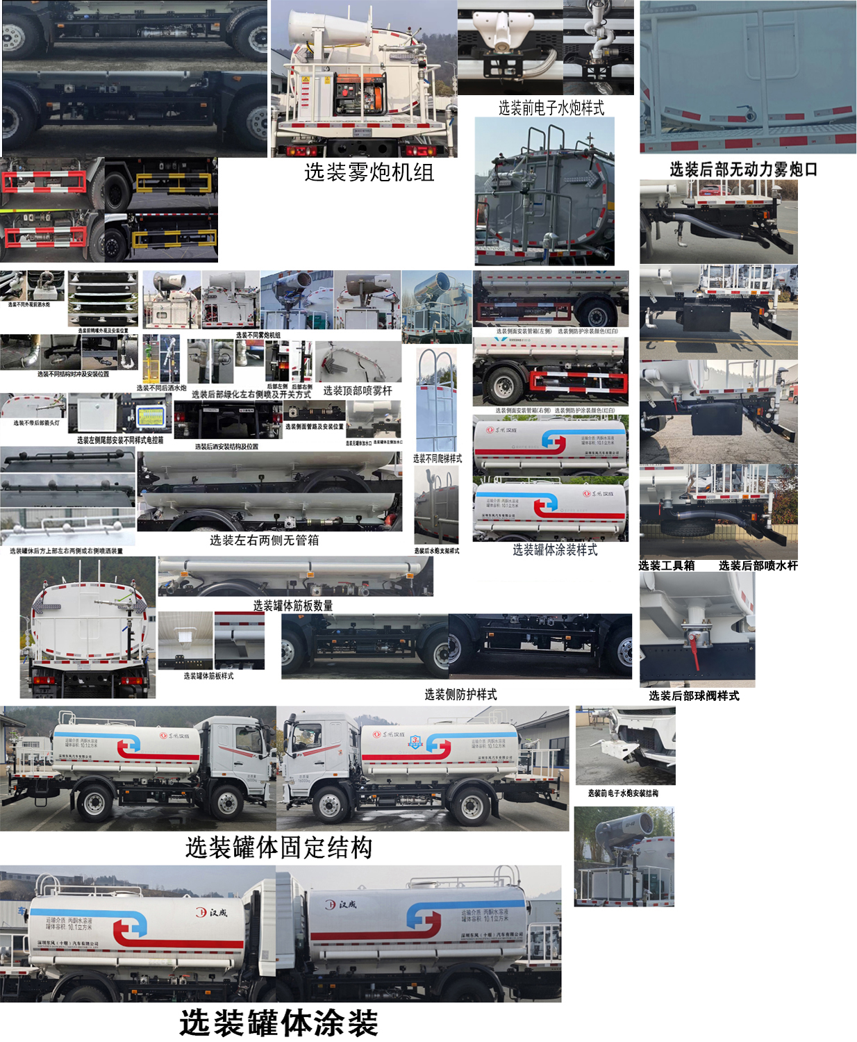 漢成牌HCS5161GPSSEH6綠化噴灑車公告圖片