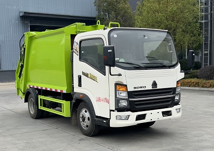 程力威牌CLW5045ZYS6ZS壓縮式垃圾車公告圖片