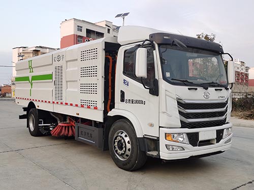 虹宇牌HYS5185TXSBEV純電動洗掃車公告圖片