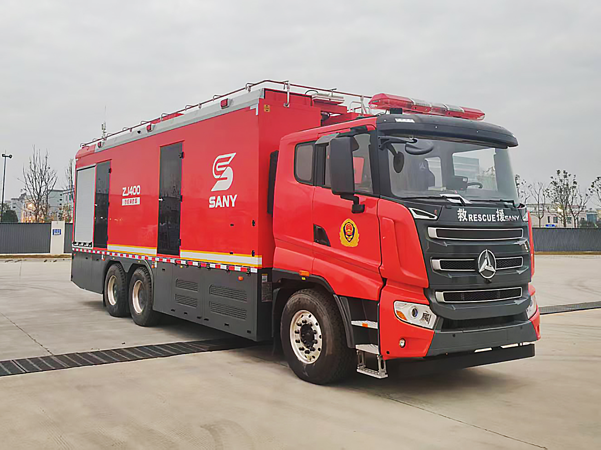 三一牌SYM5221TXFZJ400偵檢消防車公告圖片