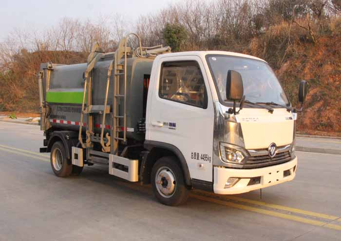 縱昂牌CLT5041ZZZBJBEV純電動自裝卸式垃圾車公告圖片