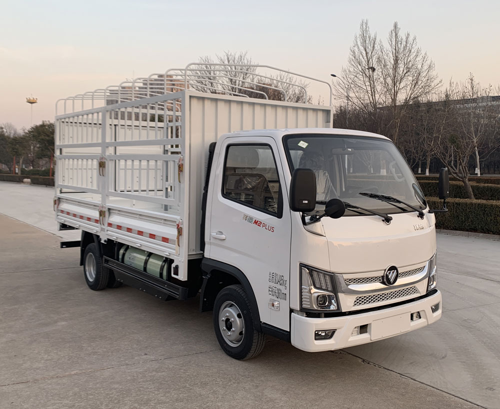 福田牌BJ5035CCY3JC6-33倉柵式運輸車公告圖片