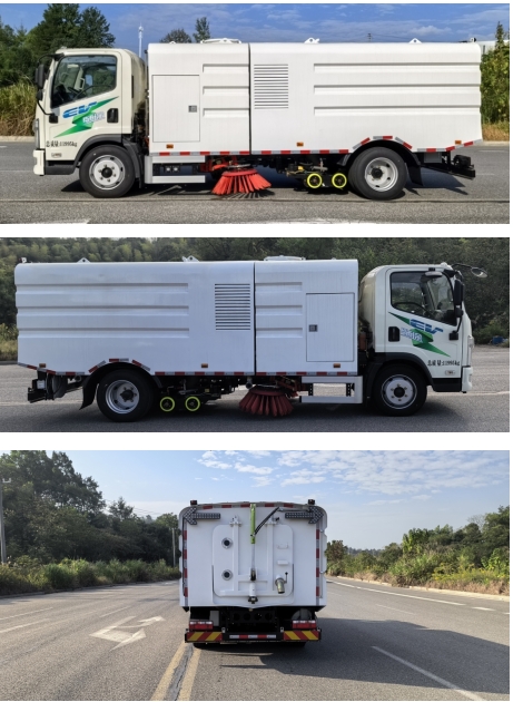 鑫華馳牌THD5121TXSEV1純電動洗掃車公告圖片