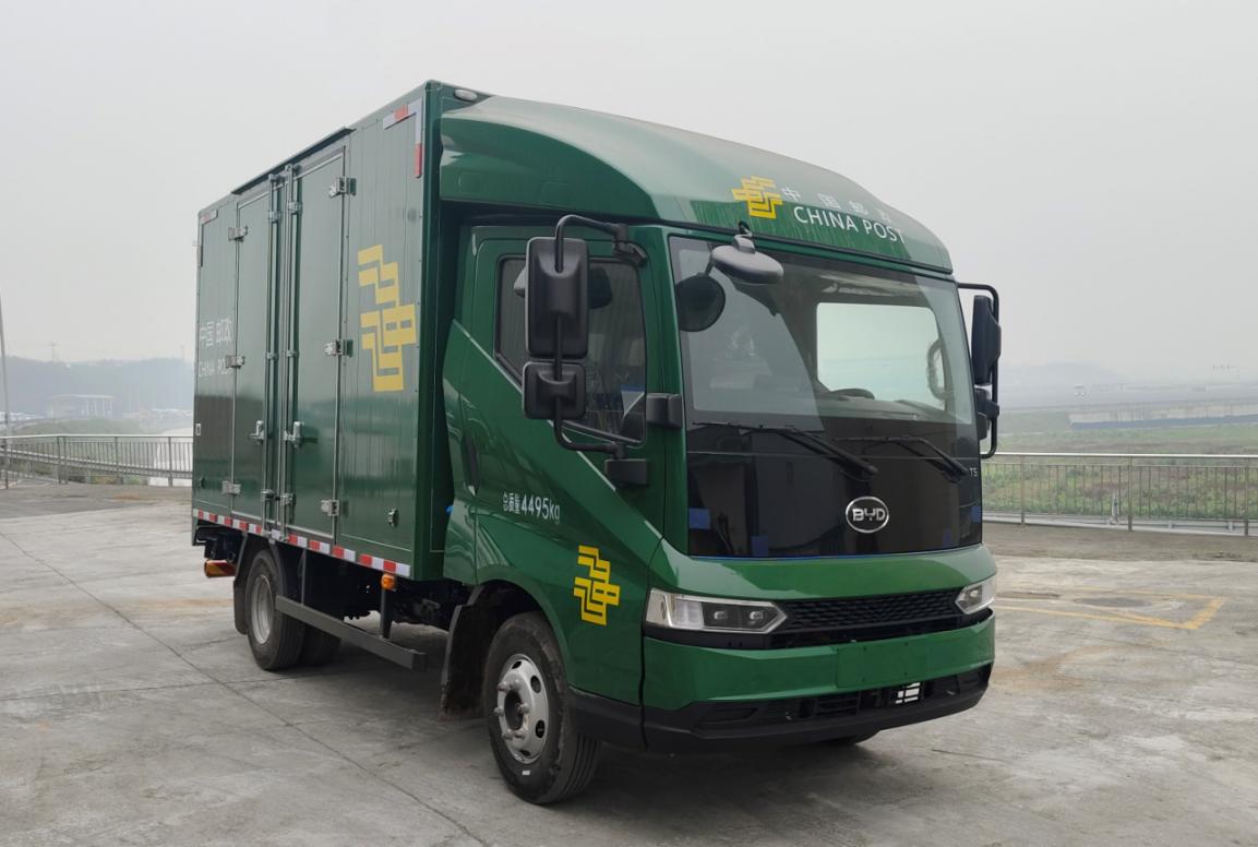 比亞迪牌BYD5040XYZBEV2純電動(dòng)郵政車公告圖片
