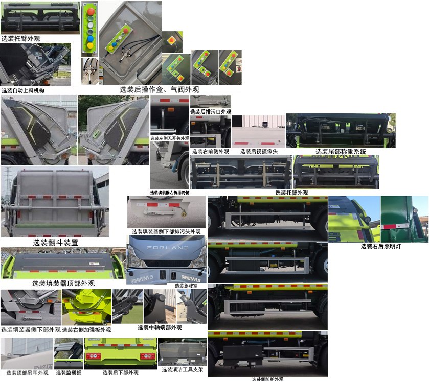 中聯(lián)牌ZBH5091ZYSBJE6壓縮式垃圾車公告圖片