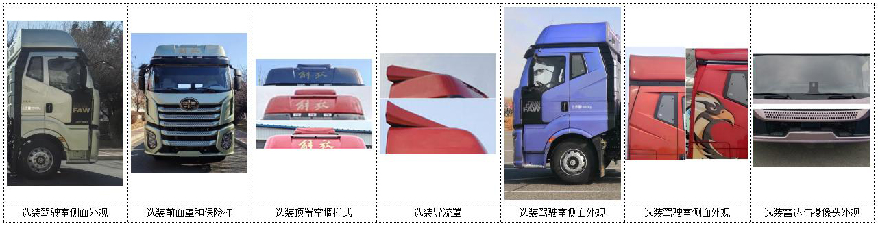 解放牌CA5181XLCP66K1L4E6冷藏車(chē)公告圖片