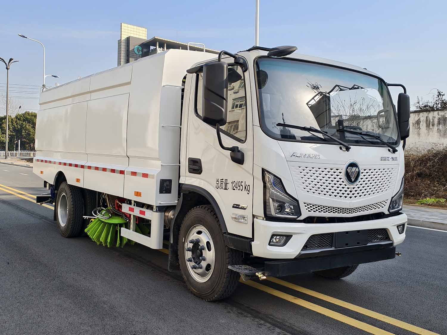 富巖汽車牌HWL5123TXSBEV純電動洗掃車公告圖片
