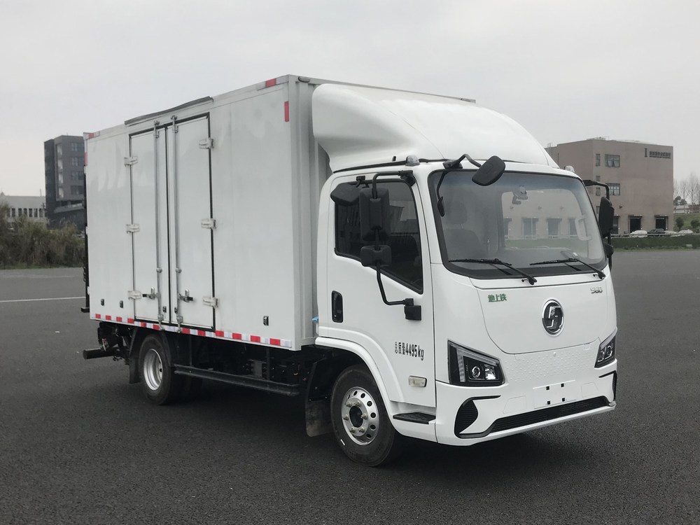 陜汽牌SX5040XXYBEV341NA純電動(dòng)廂式貨車公告圖片