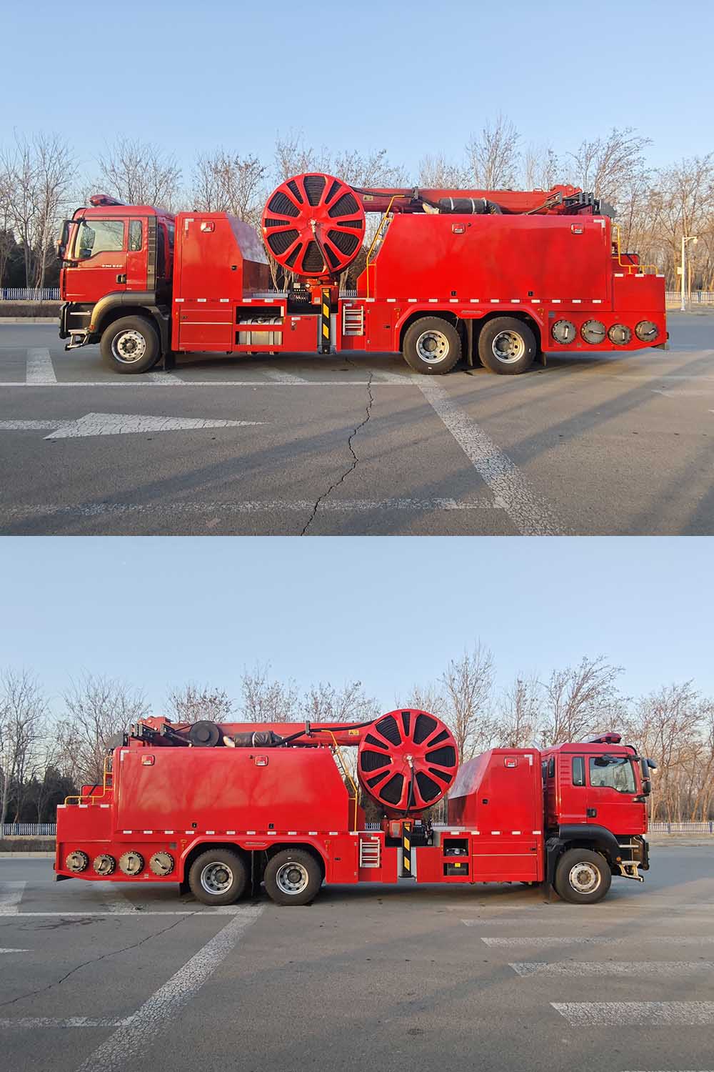 中卓時(shí)代牌ZXF5301TXFBP600/YDXZ泵浦消防車公告圖片