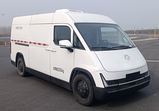 福田牌BJ5031XLCEVZ1純電動(dòng)冷藏車公告圖片