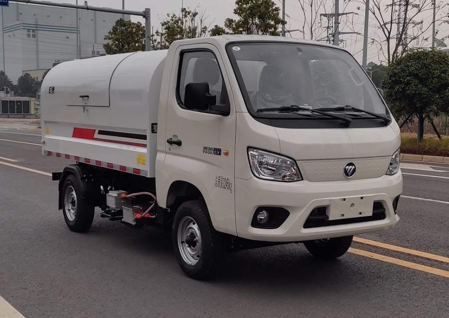 福田牌BJ5032ZLJEV-H1純電動(dòng)自卸式垃圾車公告圖片