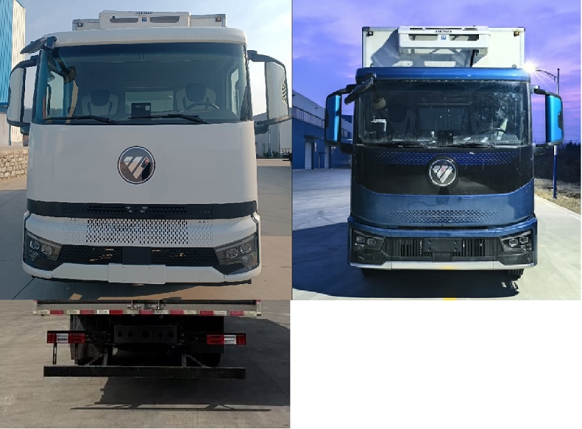 福田牌BJ5186XLC-01冷藏車公告圖片