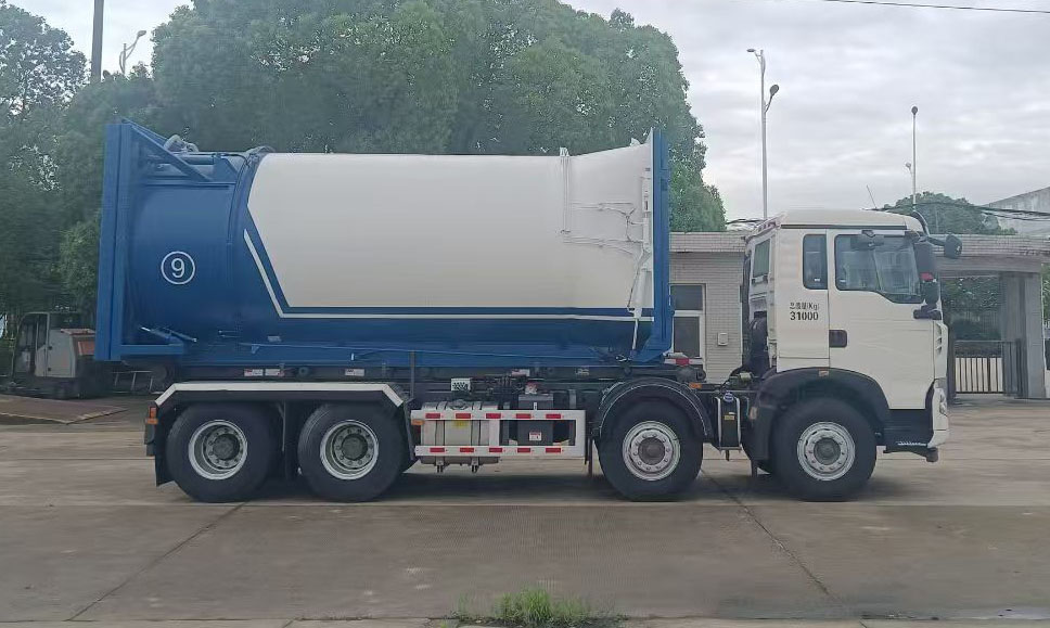 海沃牌HWJ5312ZXXZZE6車廂可卸式垃圾車公告圖片