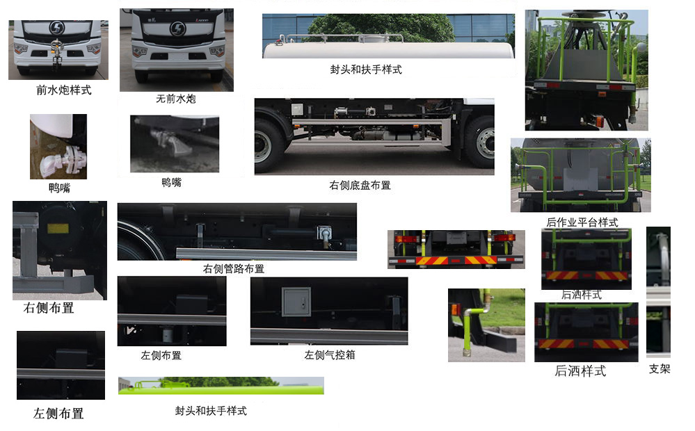 中聯(lián)牌ZBH5180TDYSXY6D多功能抑塵車公告圖片