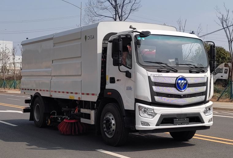 三泰牌DST5185TXSBJEV純電動(dòng)洗掃車(chē)公告圖片