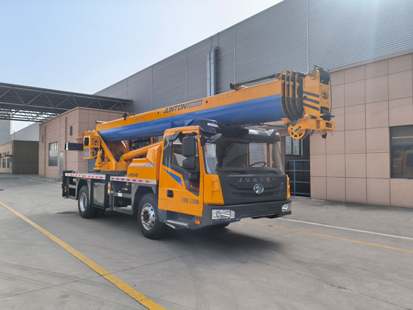 駿通牌JF5186JQZ12H5汽車起重機(jī)公告圖片