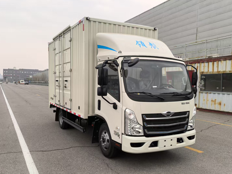 福田牌BJ5046XXYEV3純電動廂式貨車公告圖片