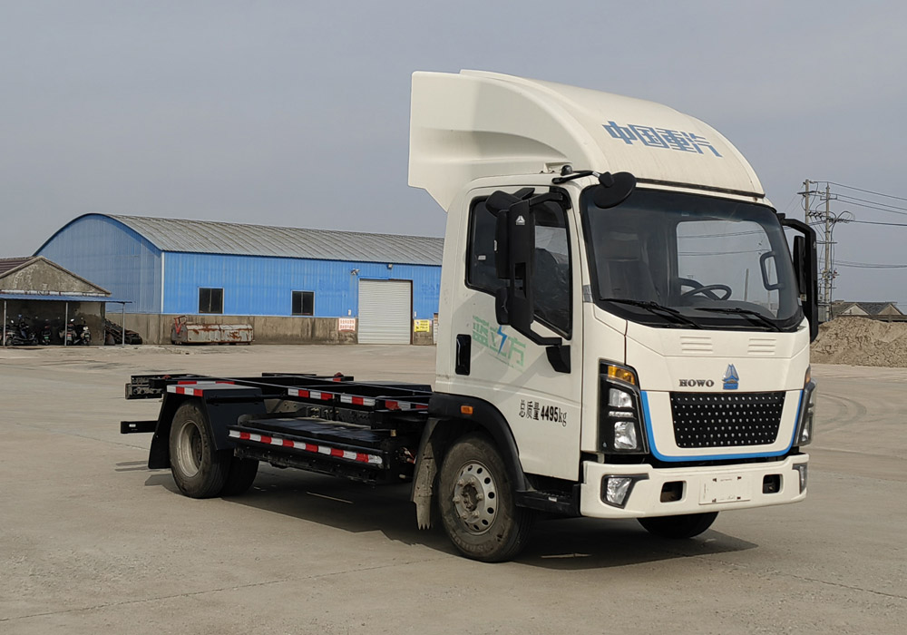 豪沃牌ZZ5047ZKXH3414Z146BEVD1純電動(dòng)車廂可卸式汽車公告圖片