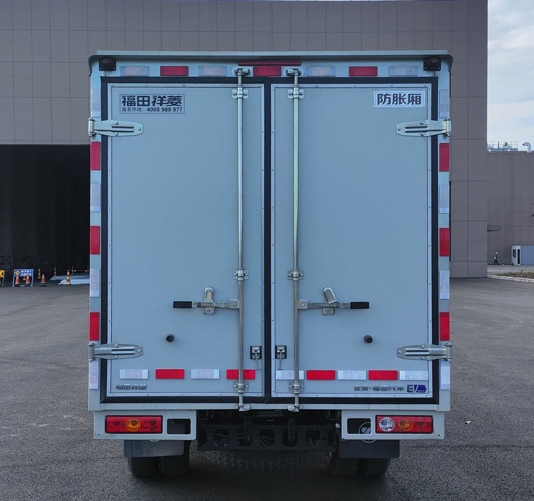 福田牌BJ5030XXYEV89純電動(dòng)廂式貨車公告圖片