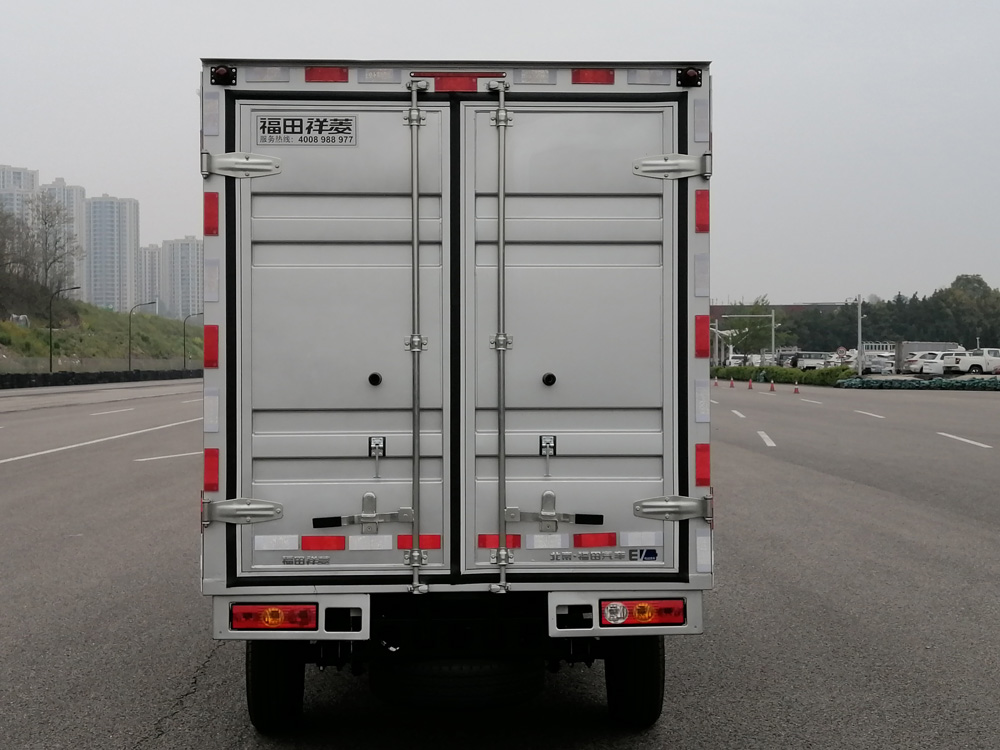 福田牌BJ5030XXYEV86純電動(dòng)廂式貨車(chē)公告圖片