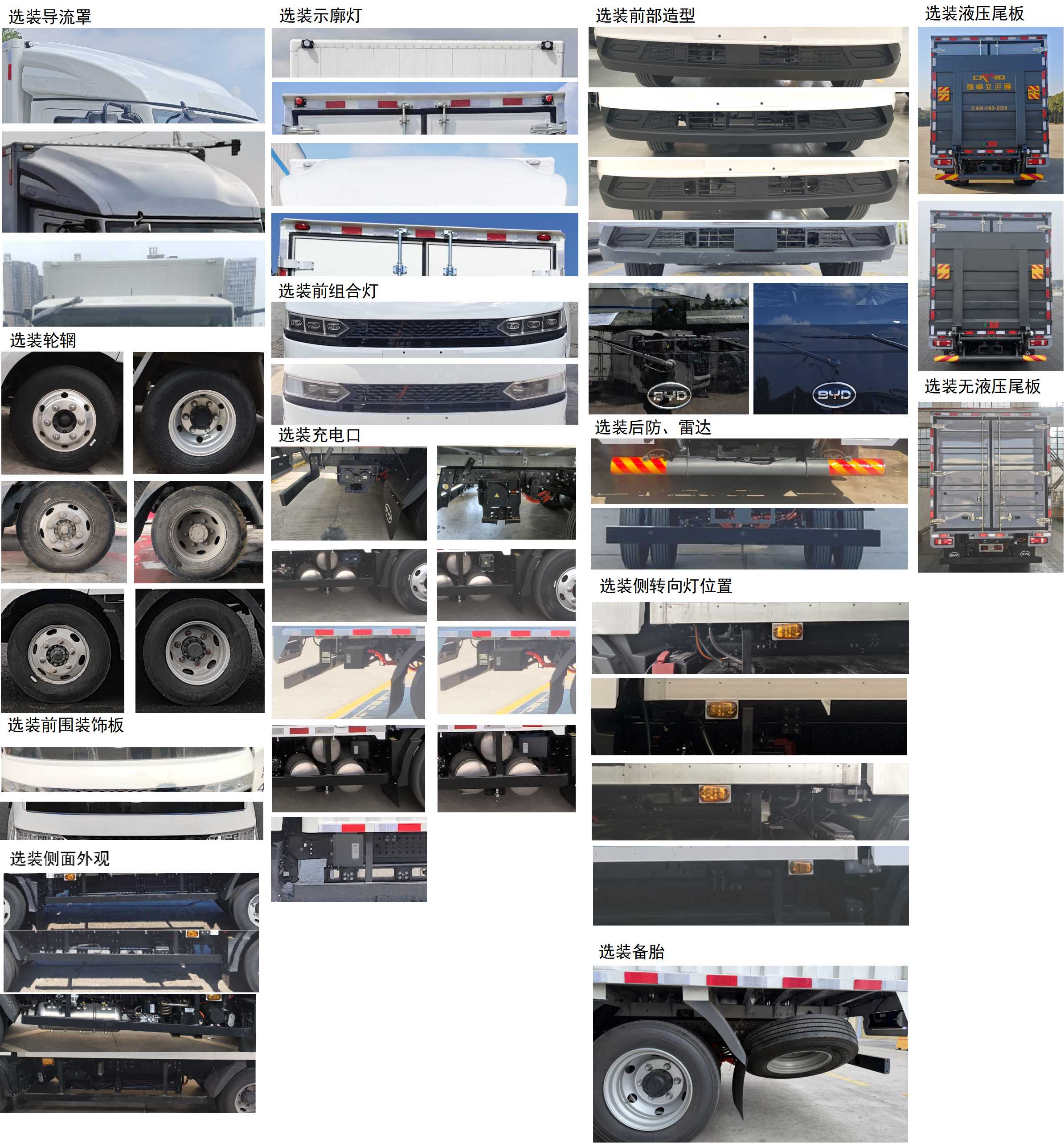 比亞迪牌BYD5072XXYBEV1純電動(dòng)廂式貨車公告圖片
