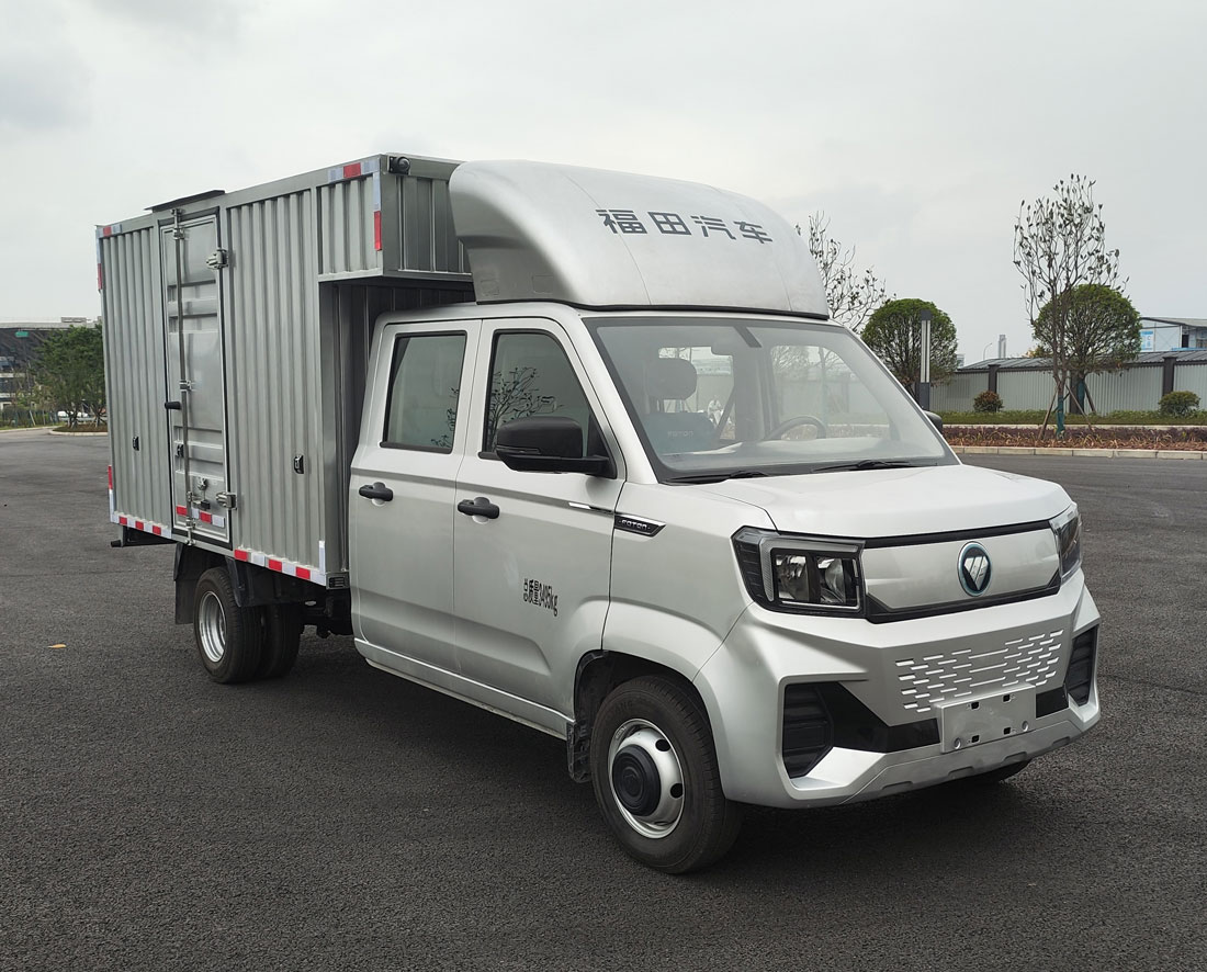 福田牌BJ5030XXYEV90純電動廂式貨車公告圖片