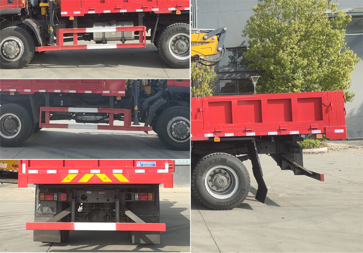 程力威牌CLW5161ZZDABL抓斗式垃圾車公告圖片