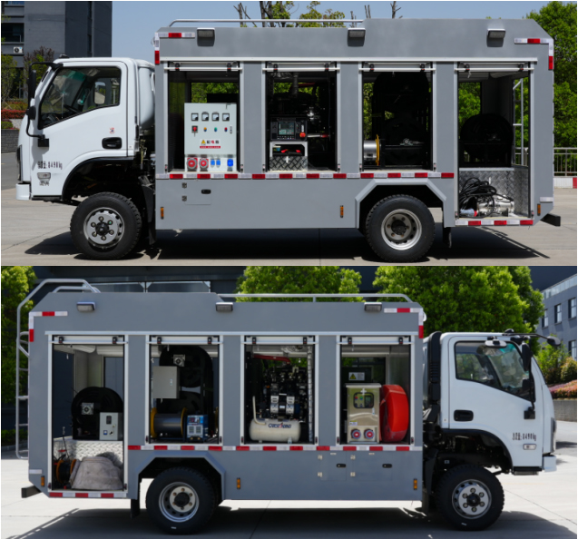 博利牌BLT5081TPSD6大流量排水搶險(xiǎn)車公告圖片