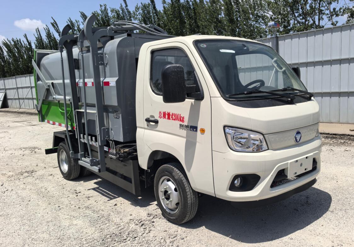 天運威牌TYW5040ZZZBJBEV純電動自裝卸式垃圾車公告圖片
