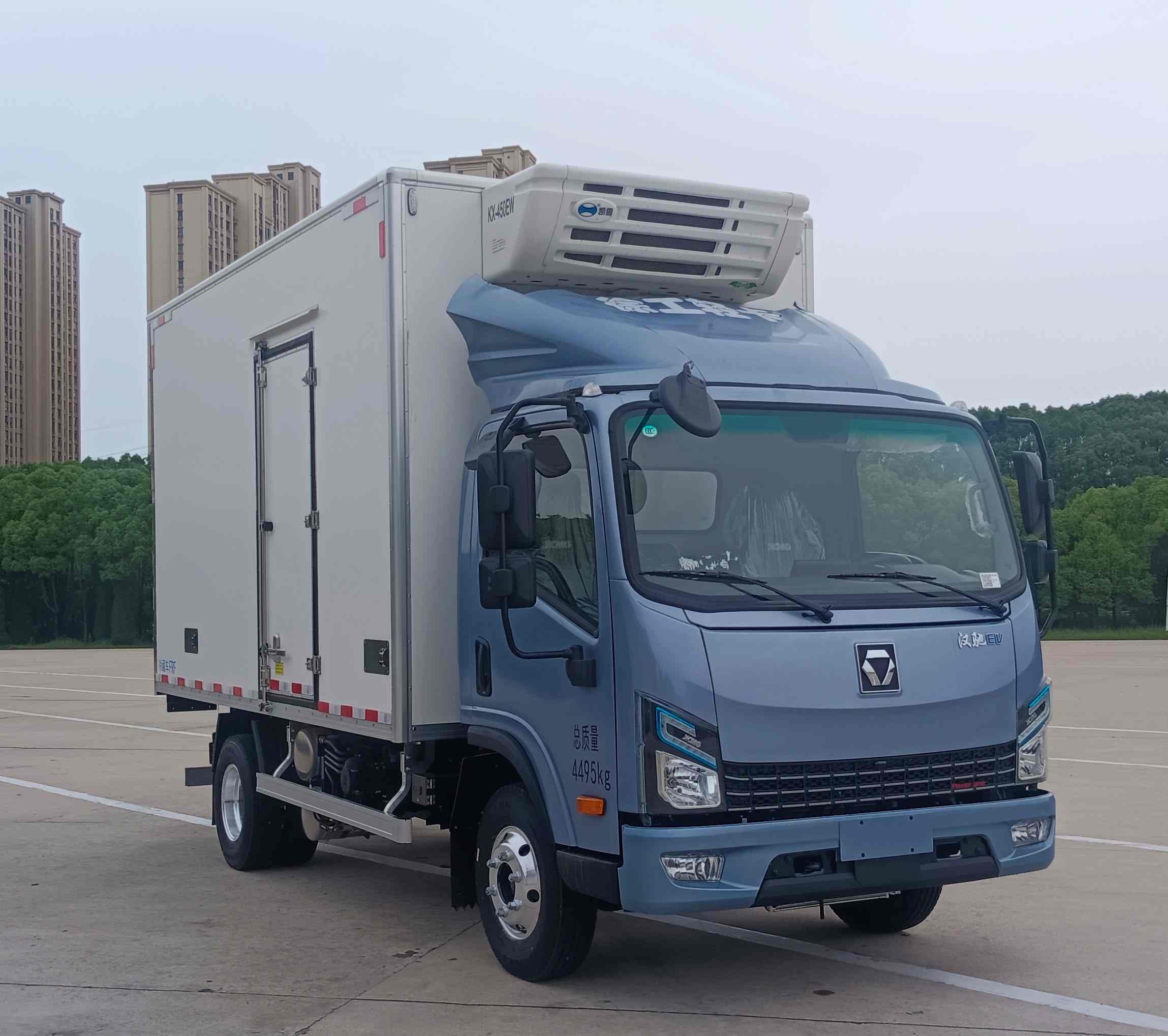 徐工牌XGA5046XLCBEVEA1純電動冷藏車公告圖片