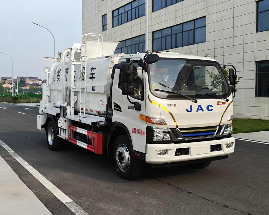 柯銘牌WYW5120TCAHFPHEV插電式混合動力餐廚垃圾車公告圖片