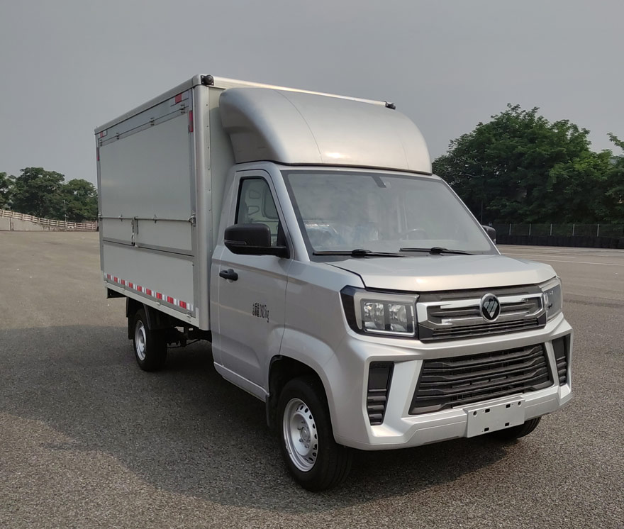 福田牌BJ5030XYK3JV7-87翼開啟廂式貨車公告圖片