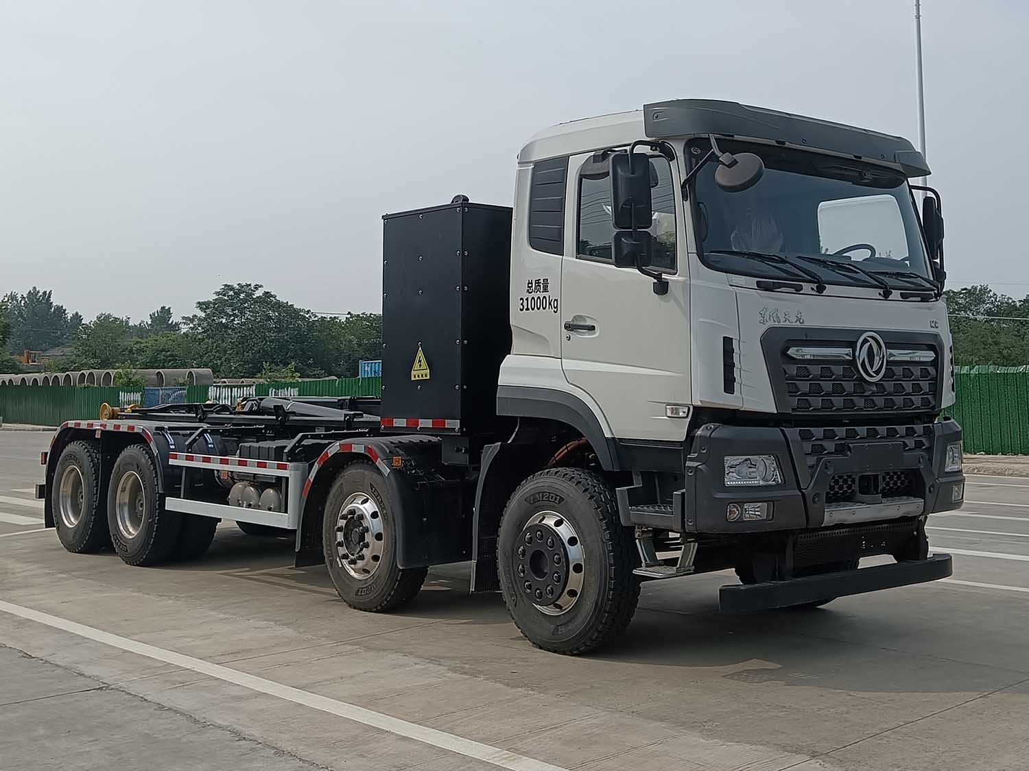 斯太隆牌HZH5310ZXXBEVLH純電動車廂可卸式垃圾車公告圖片