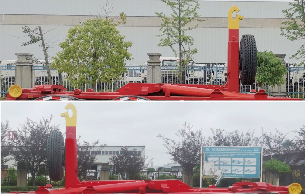 斯太隆牌HZH5310ZXXBEVLH純電動車廂可卸式垃圾車公告圖片
