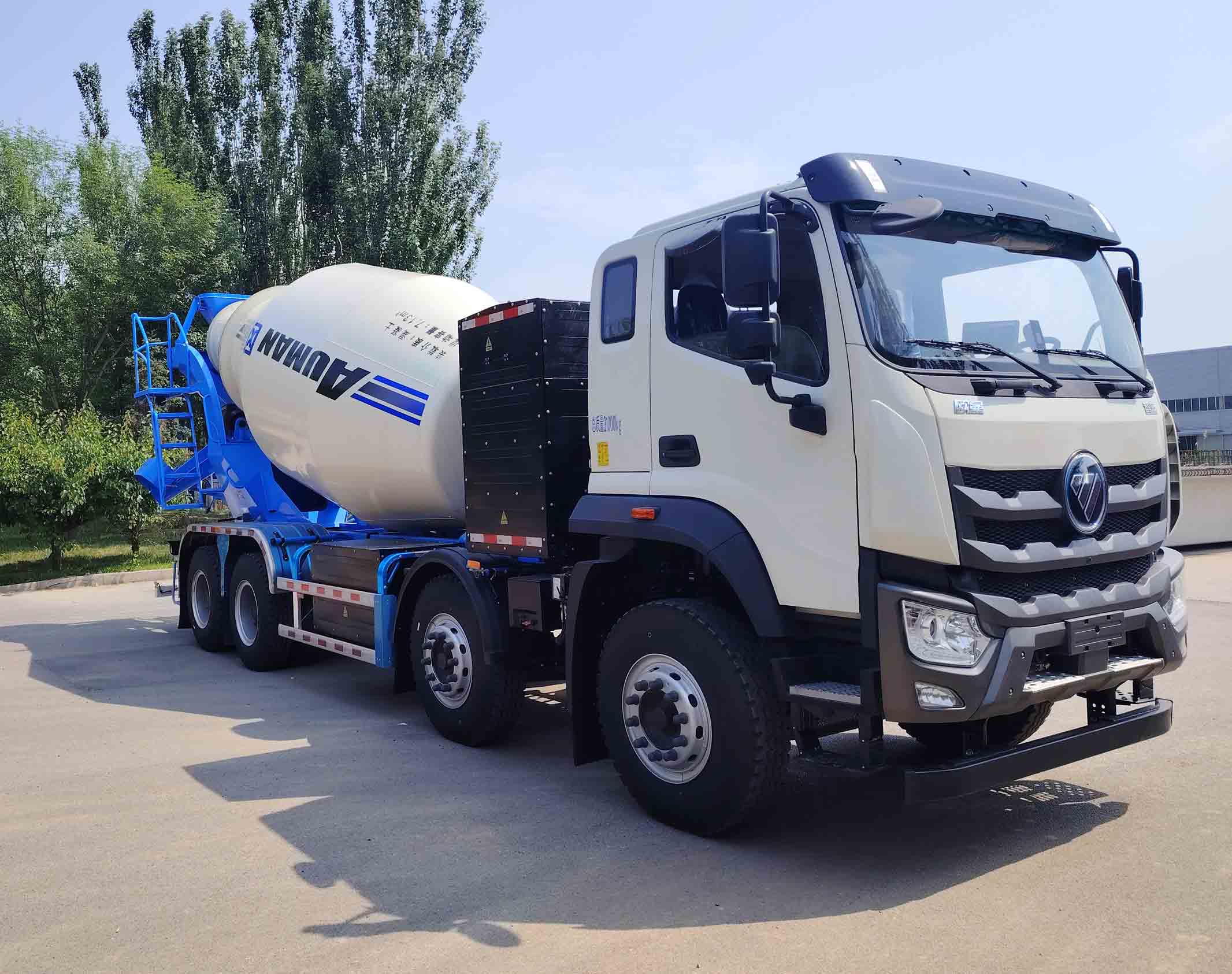 歐曼牌BJ5311GJBEVGRF-14純電動(dòng)混凝土攪拌運(yùn)輸車(chē)公告圖片
