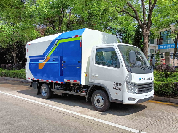 湘昌牌KUN5040TWFBEV純電動物料粉碎車公告圖片