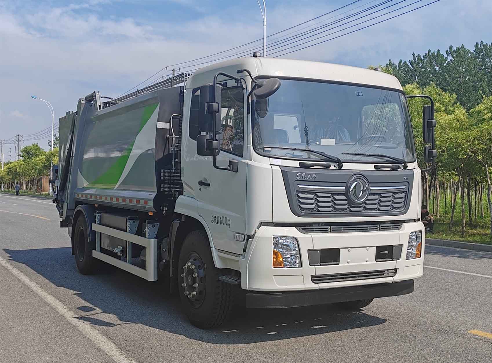 海沃牌HWJ5181ZYSDFE6壓縮式垃圾車(chē)公告圖片