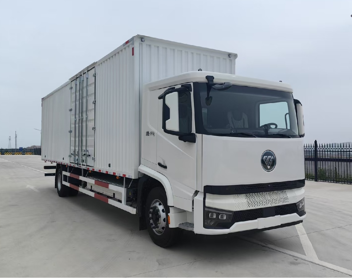 福田牌BJ5186XXYEVK1純電動(dòng)廂式貨車公告圖片