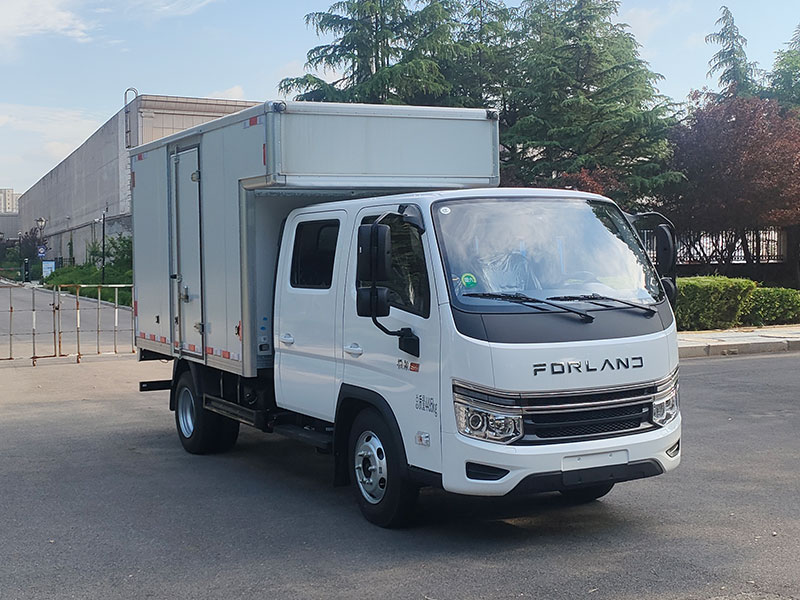 福田牌BJ5045XXY9AB6-28廂式貨車公告圖片