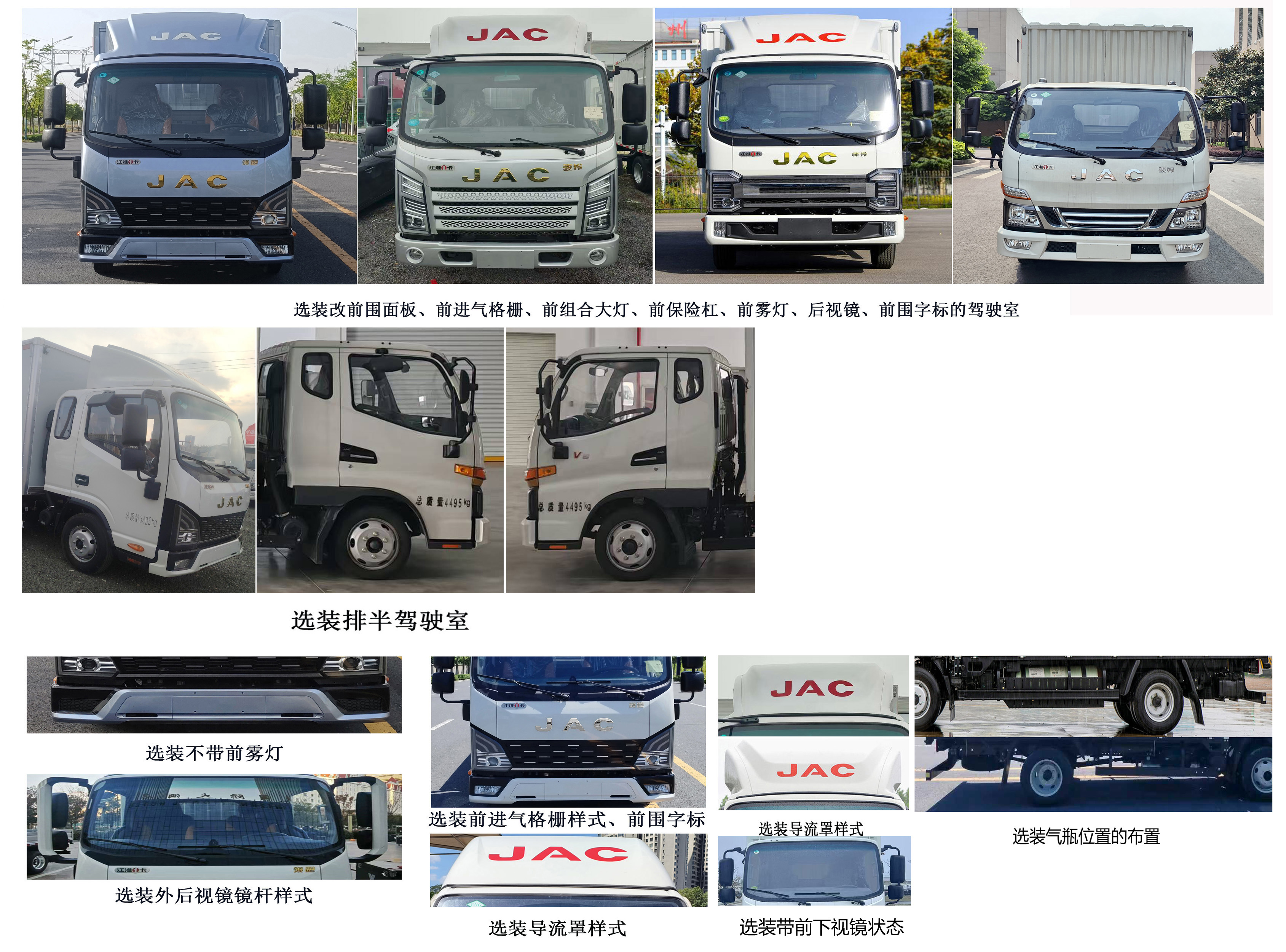 江淮牌HFC5041XXYP33N1C7NS廂式貨車公告圖片
