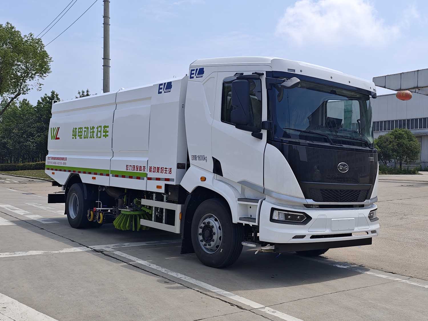 富巖汽車牌HWL5188TXSBEV純電動(dòng)洗掃車公告圖片