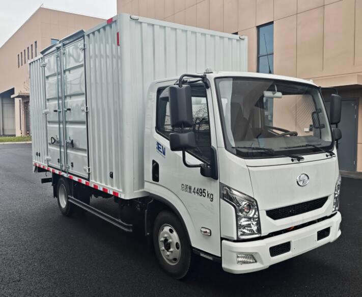 躍進(jìn)牌SH5047XXYZFEVMZ8純電動(dòng)廂式貨車公告圖片