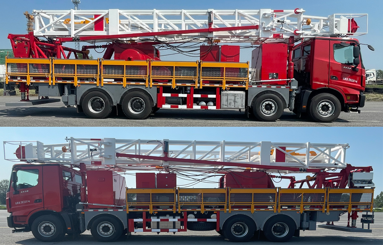 通石牌THS5380TXJ900DBZ修井機(jī)公告圖片