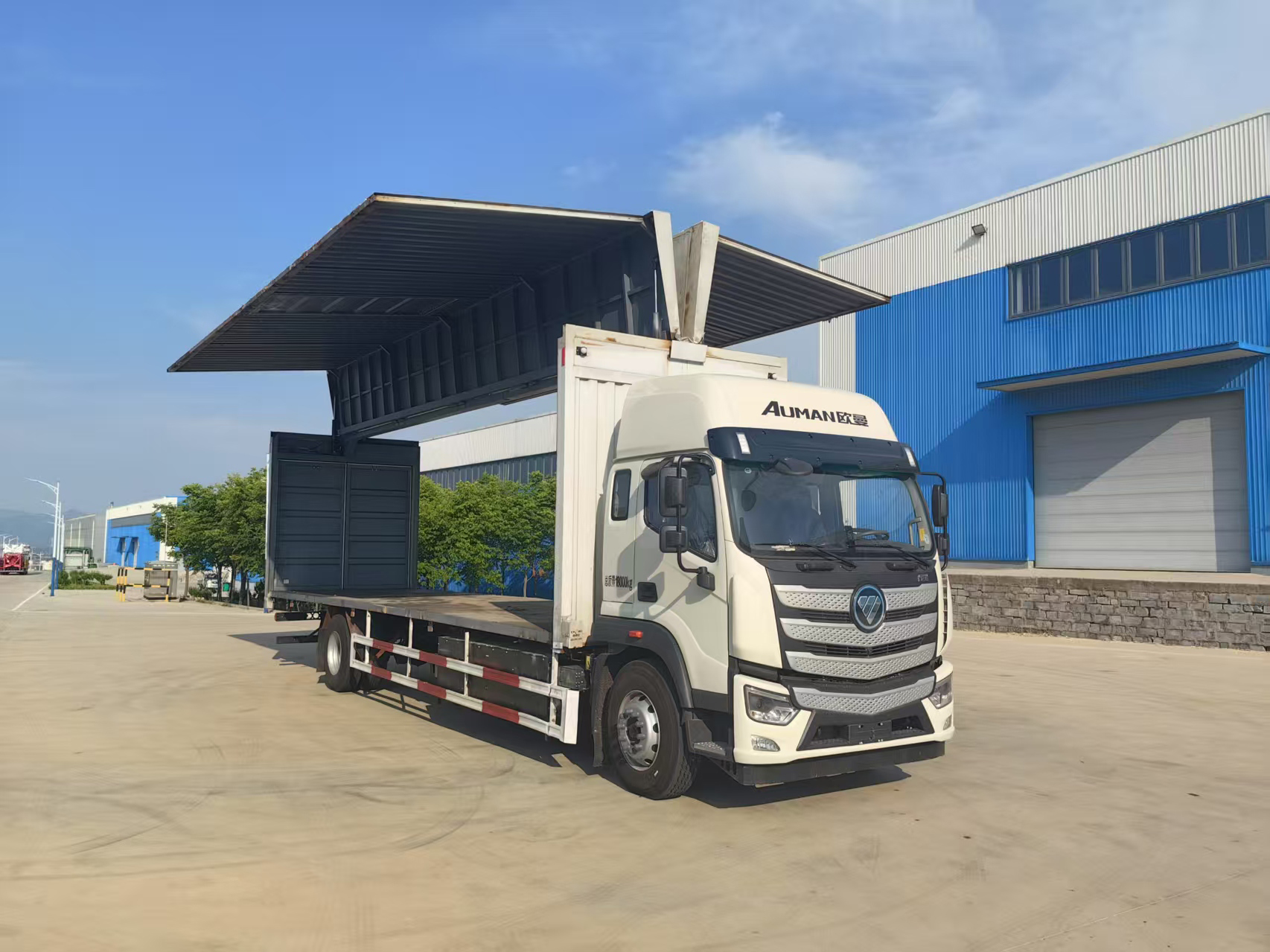 歐曼牌BJ5181XYKEVANF-04換電式純電動(dòng)翼開(kāi)啟廂式貨車(chē)公告圖片