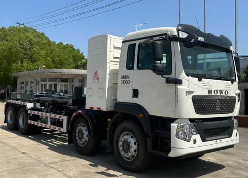 三迪牌SAD5310ZXXZZBEV純電動(dòng)車廂可卸式垃圾車公告圖片