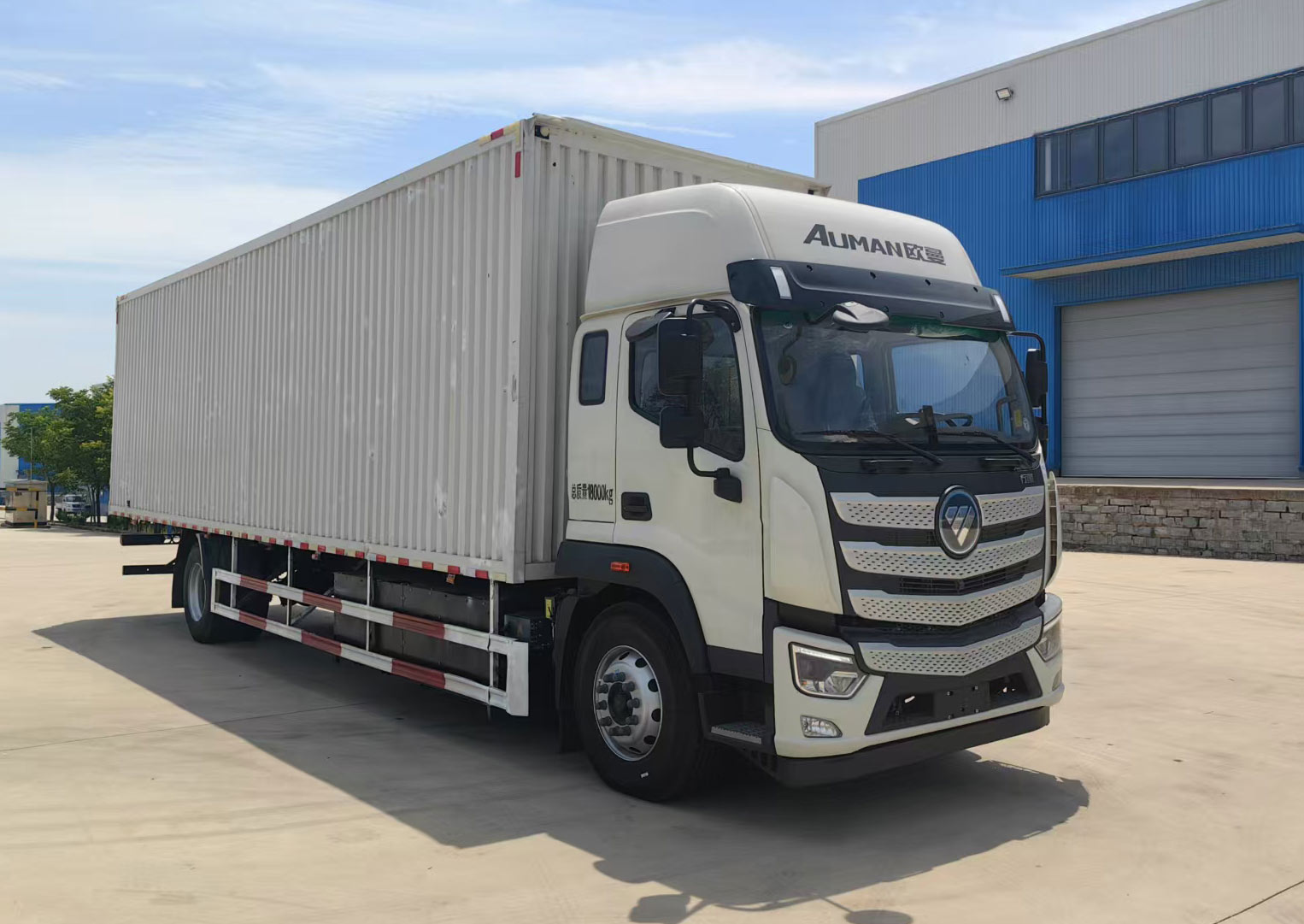 歐曼牌BJ5181XXYEVANF-04換電式純電動廂式貨車公告圖片