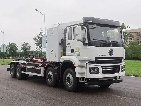 中聯(lián)牌ZBH5310ZXXSXFCEV燃料電池車廂可卸式垃圾車公告圖片
