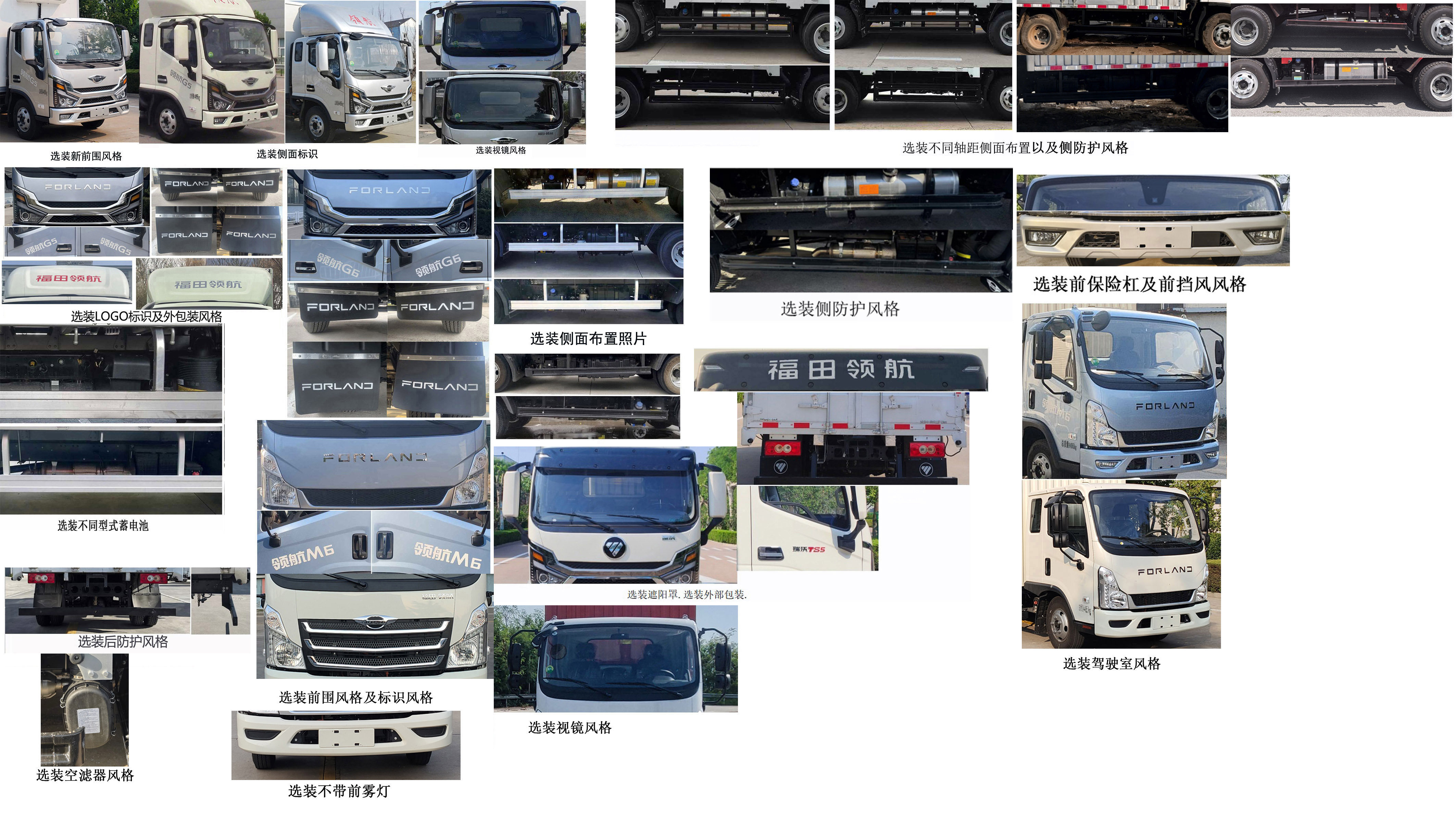 福田牌BJ5045XLC-F4冷藏車公告圖片